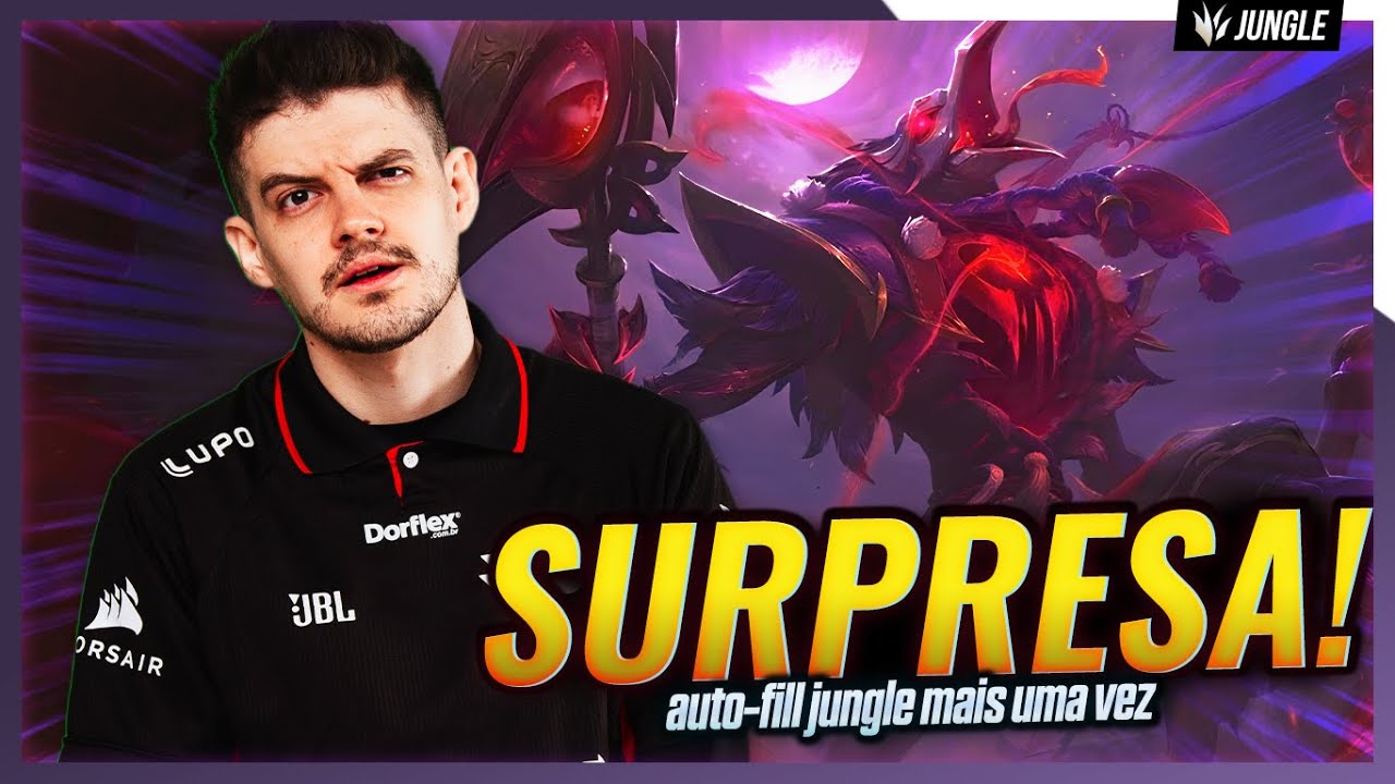 SURPRESA: Caímos auto-fill JUNGLE de novo!  (Fiddlesticks gameplay)