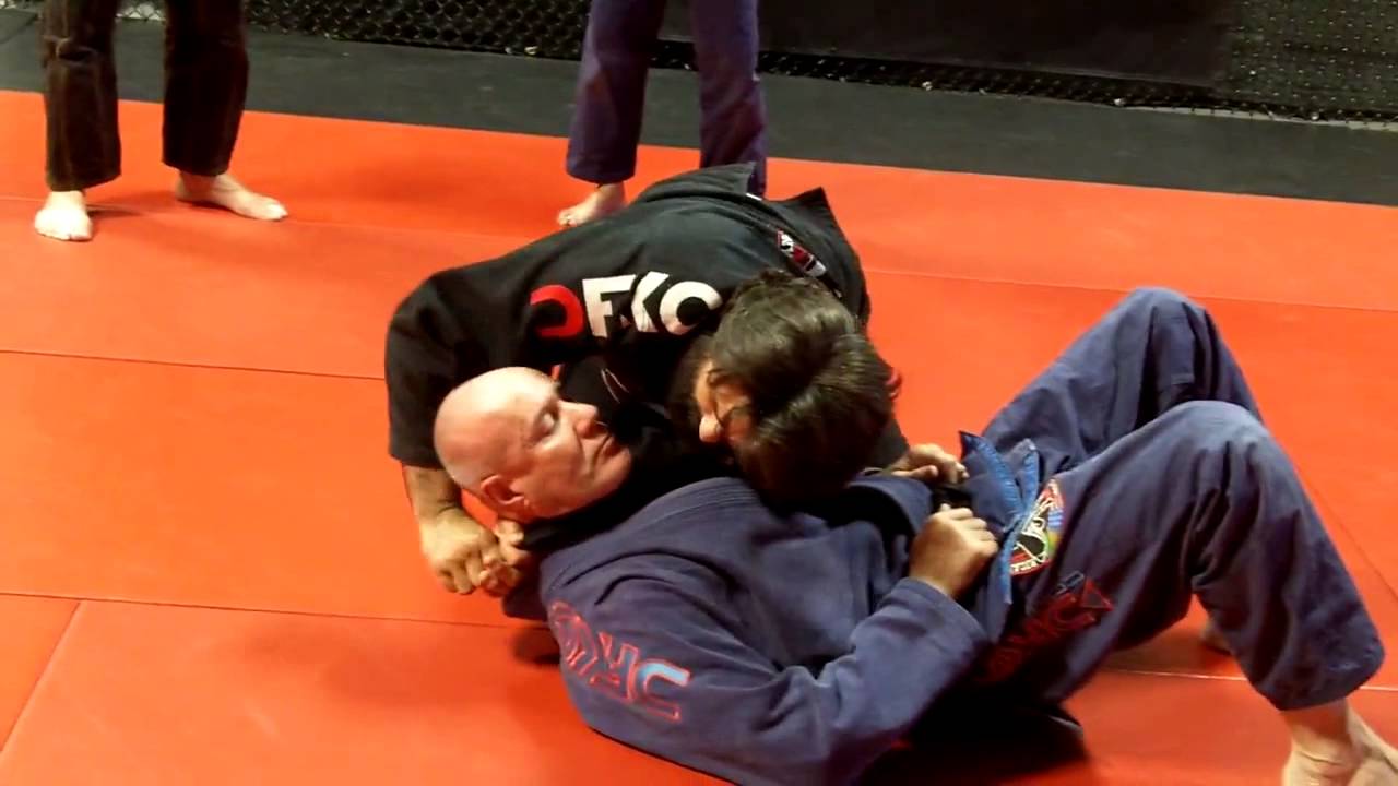 Jiu Jitsu Techniques - How To Use Your Own Lapel For Lapel  Choke