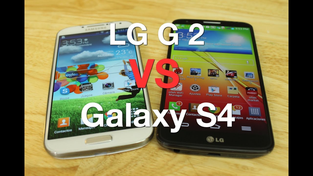 LG G2 VS Samsung Galaxy S4 Octa Core - Comparativa