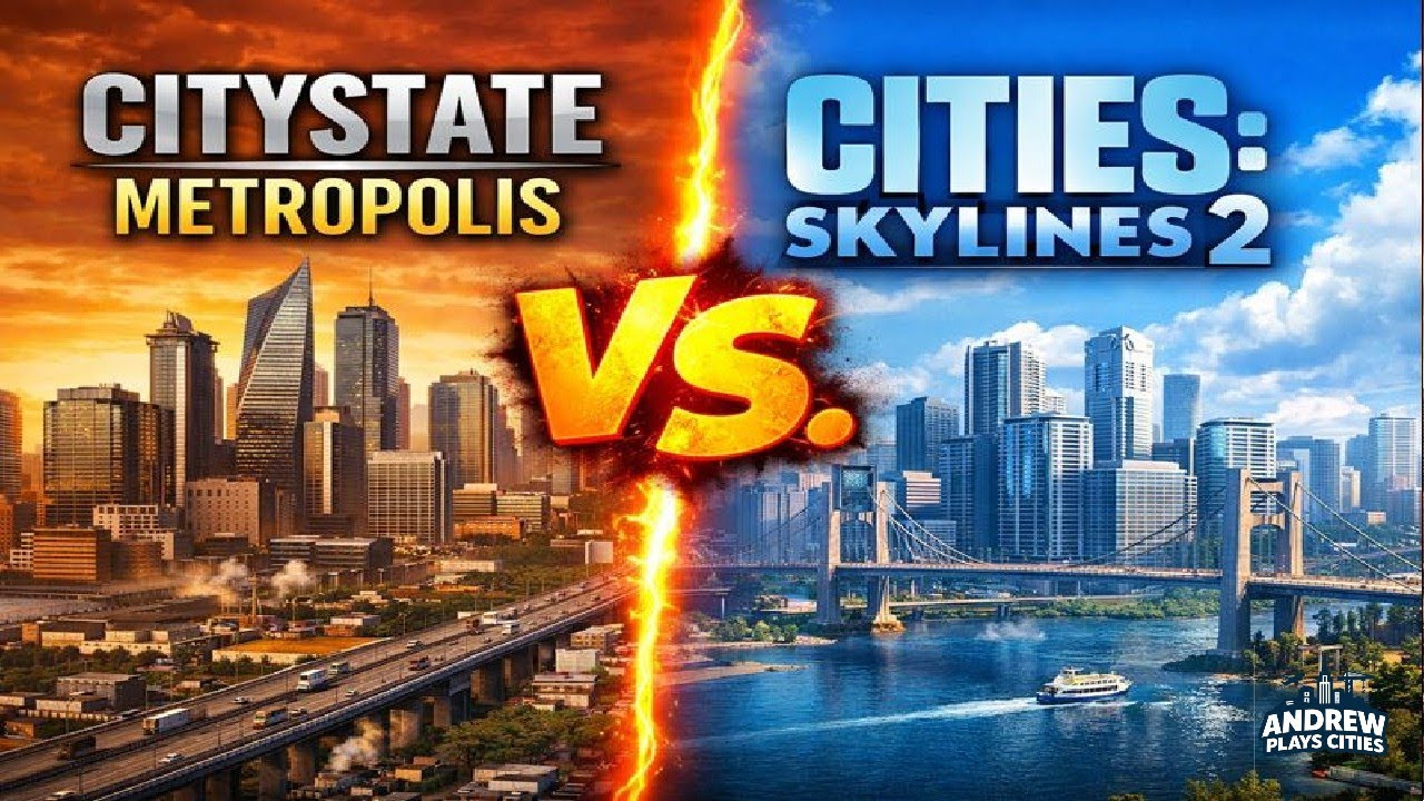 Citystate Metropolis vs. Cities Skylines 2 – Is the King Finally Challenged?