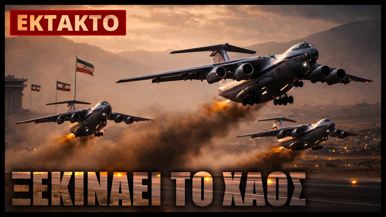 Έκτακτο: Ρωσικά αεροσκάφη απογειώνονται και εγκαταλείπουν μαζικά τον ιρανικό εναέριο χώρο