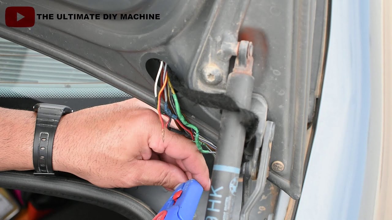 BMW Boot Lid Trunk wire harness fault and how to repair the damage wires E46 E38 E39 E90 E91 E92