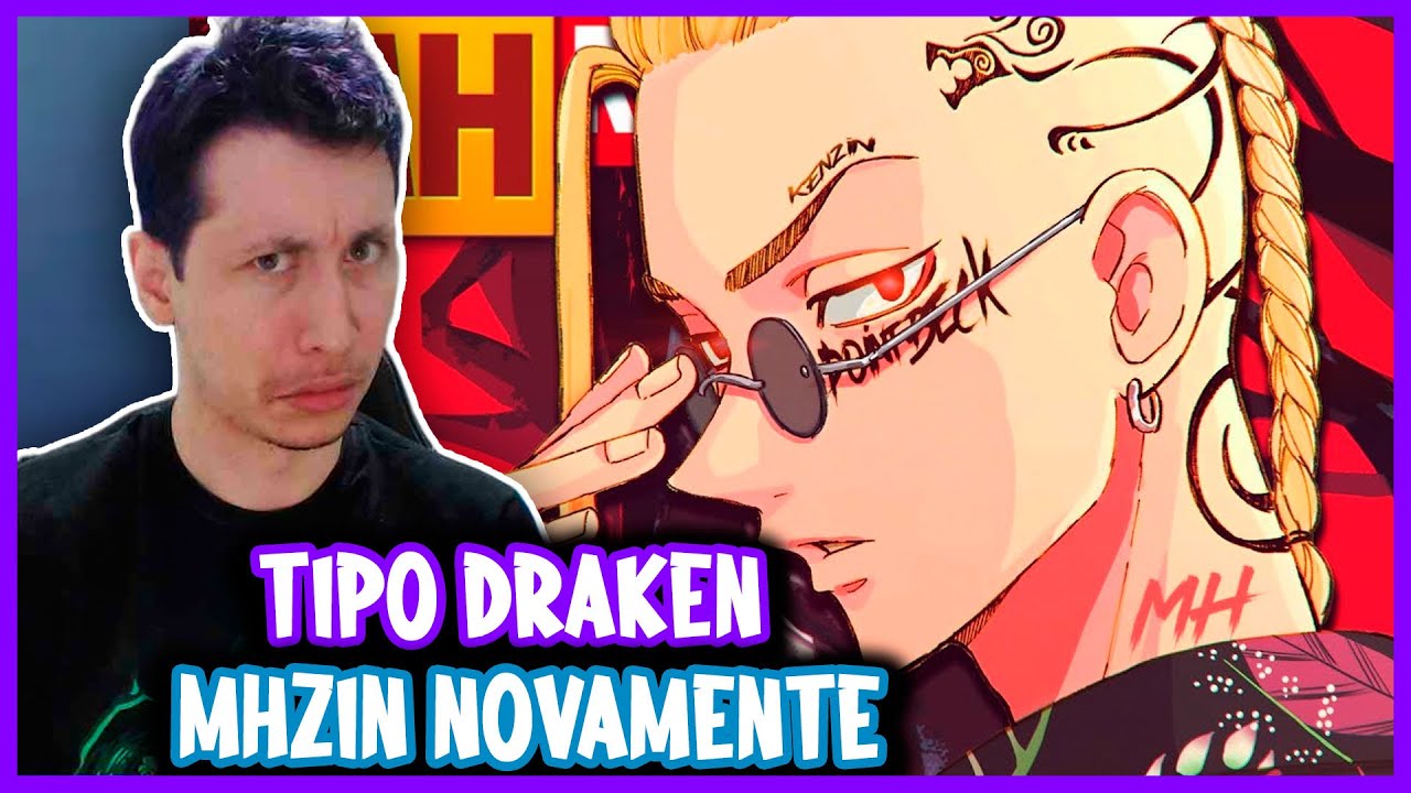 MORENO REAGINDO A Tipo Draken 🐉 (Tokyo Revengers) | Prod. Sidney Scaccio | MHRAP