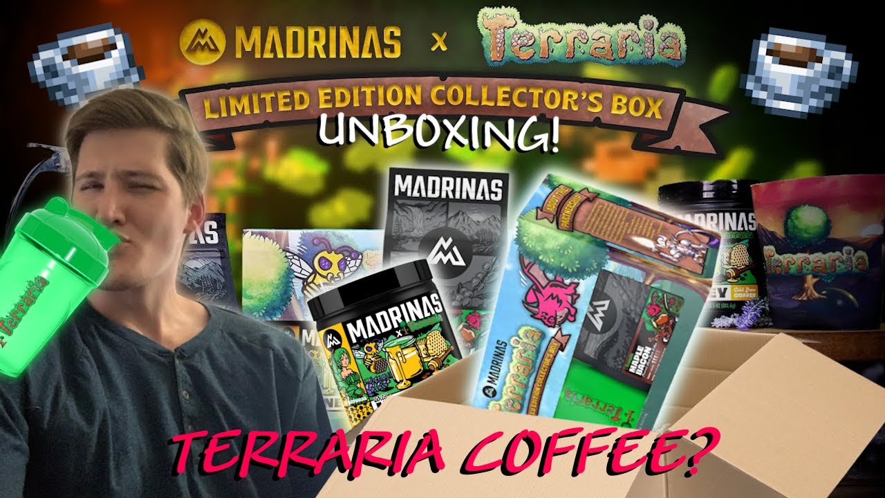 I Tried Terraria's NEW COFFEE...and it's AMAZING!