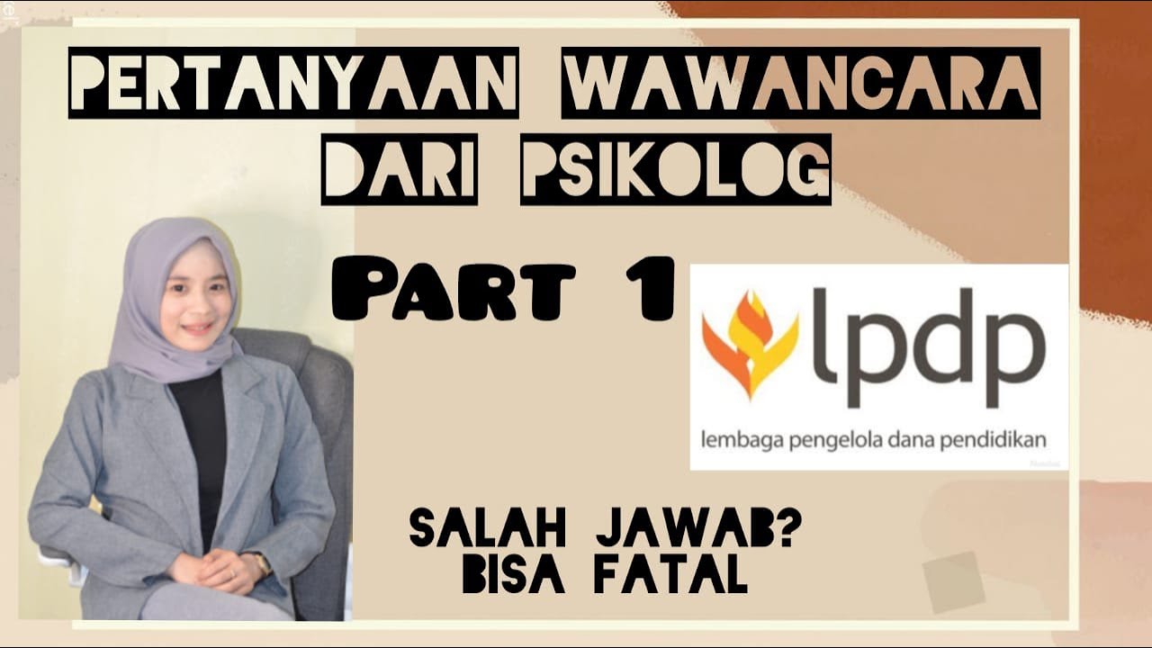 PERTANYAAN DARI PSIKOLOG. Jangan sampai salah jawab !!
