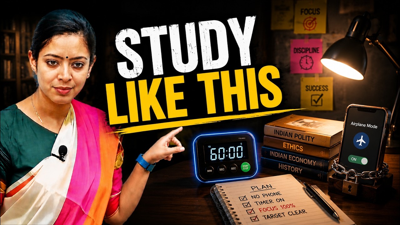 How to Study 8+ Hours Without Distraction | Dr.Tanu Jain Ma'am