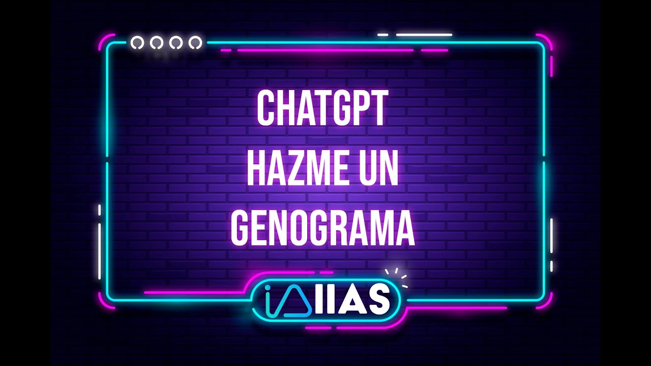 TUTURIAL | Así puede hacerte CHATGPT un GENOGRAMA en Trabajo Social