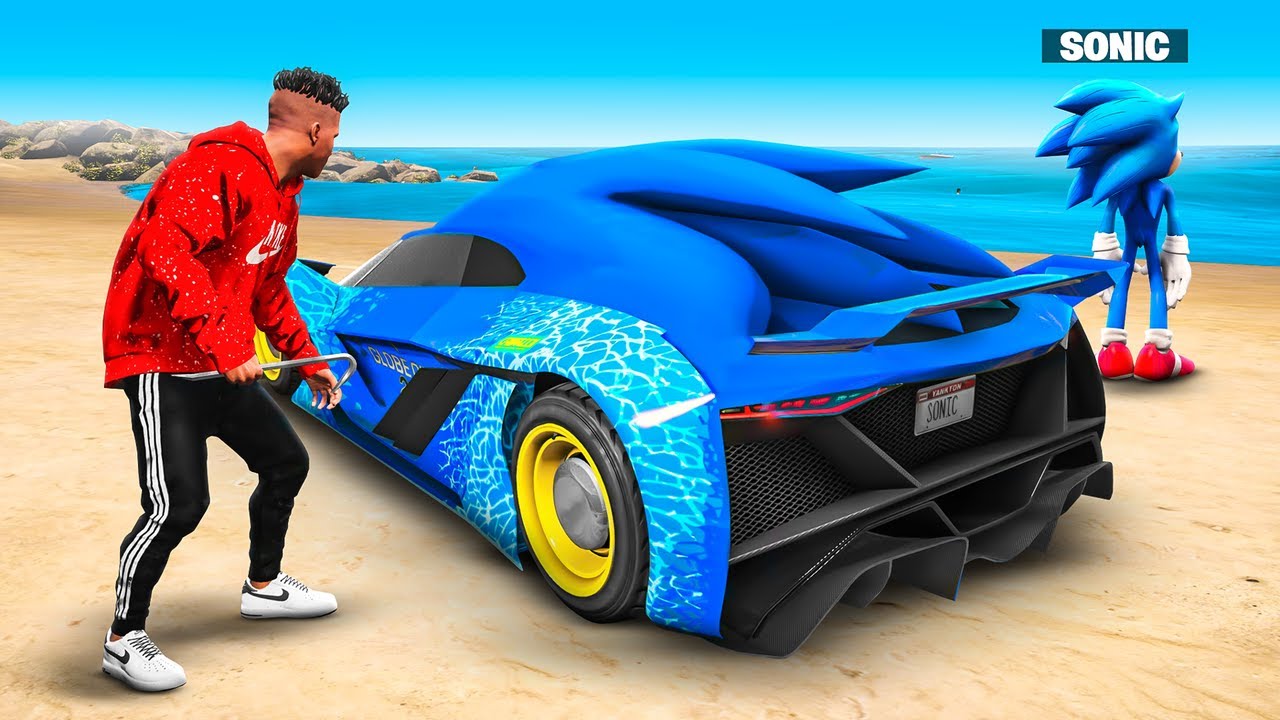 Ich KLAUE alle SONIC AUTOS in GTA 5!