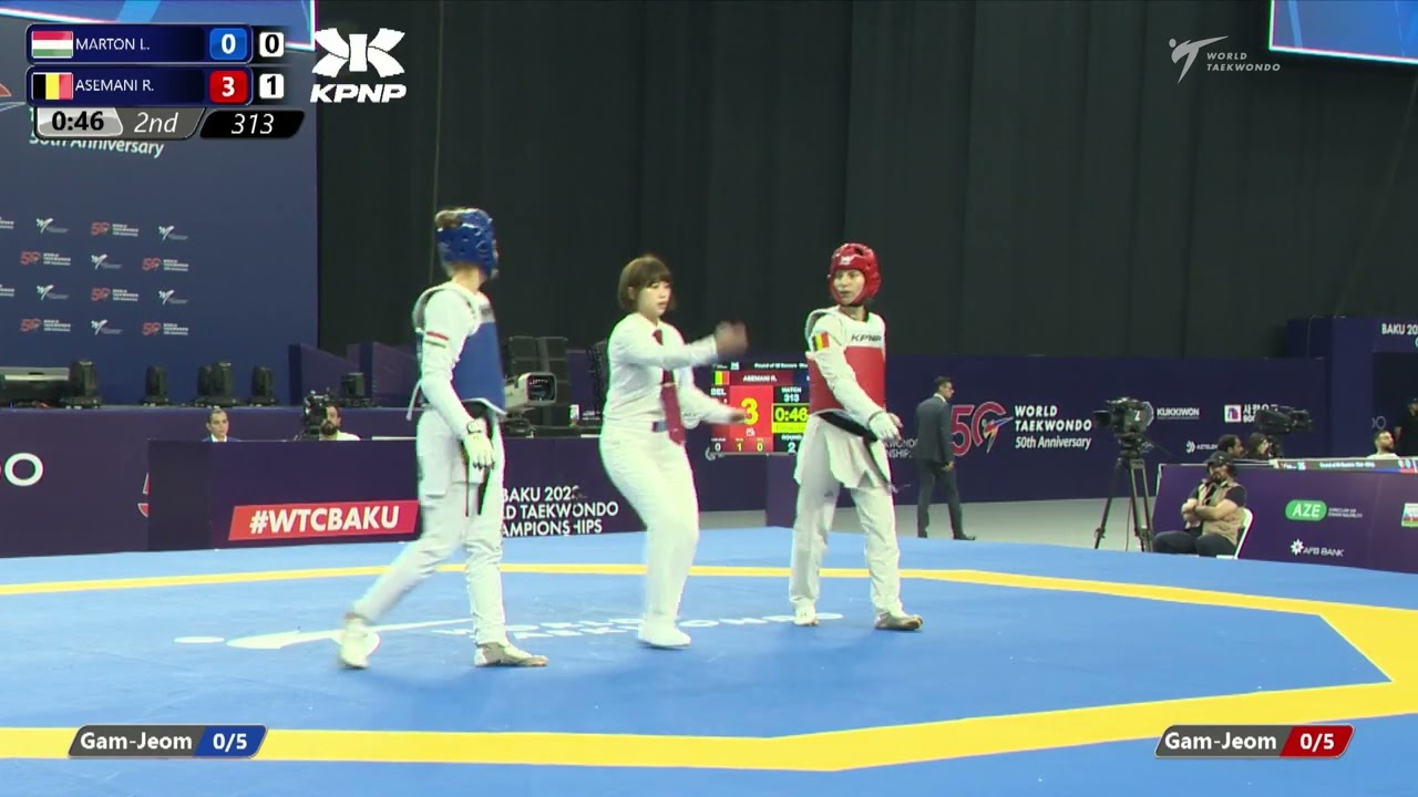 313 R32 Women  57kg HUN MARTON L  BEL ASEMANI R