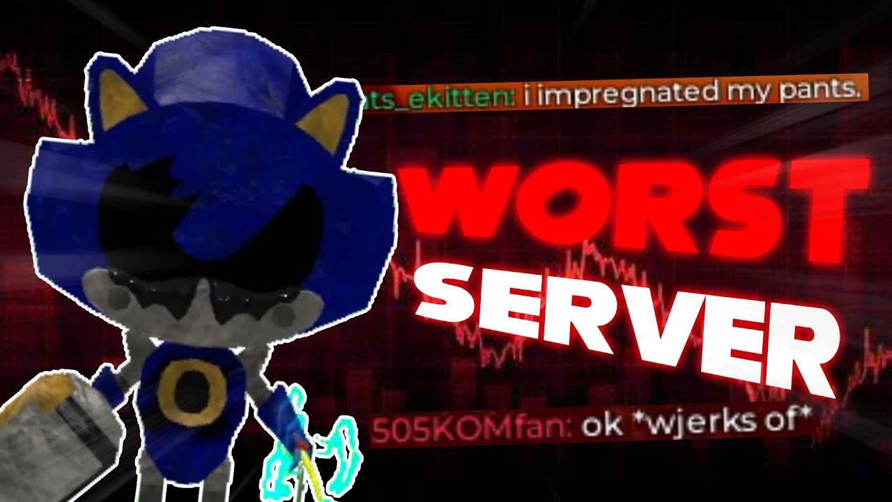 I Played in THE WORST Server Ever - (Sonic.EXE: The Disaster 1.3)