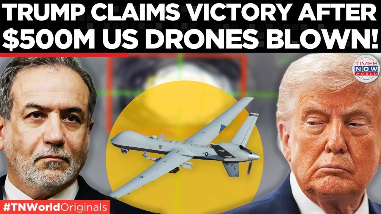 $500 MILLION LOSS! 16 MQ-9 Reaper Drones Destroyed  as Trump Declares Iran&rsquo;s Military is Collapsing