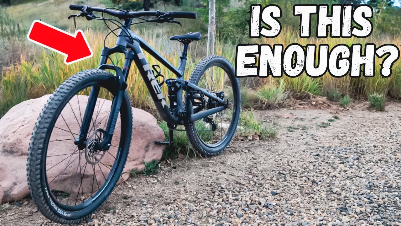 Brand New Trek Top Fuel 7 Full Trail Ride!