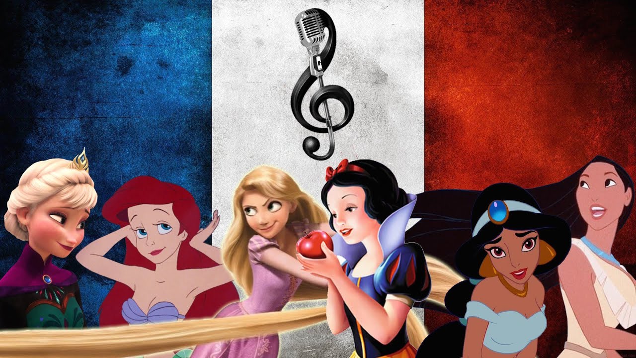 French Voices of Disney Princesses in Real Life (1938-2019)