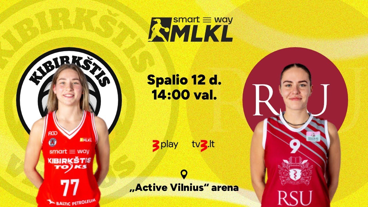 Open &bdquo;Smart Way&ldquo; MLKL: Vilniaus &bdquo;Kibirk&scaron;tis-TOKS&ldquo; &ndash; Rygos Stradinio universitetas