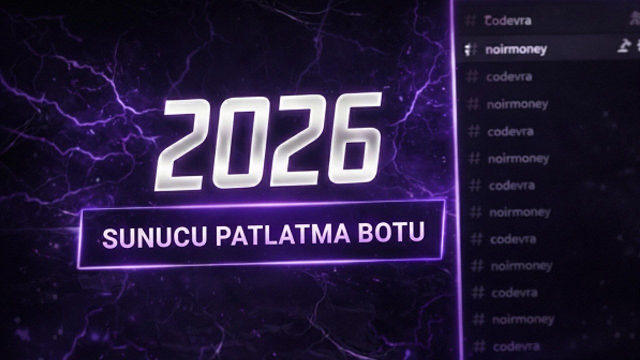 Dİscord Sunucu Patlatma Botu - 2026 Codevra