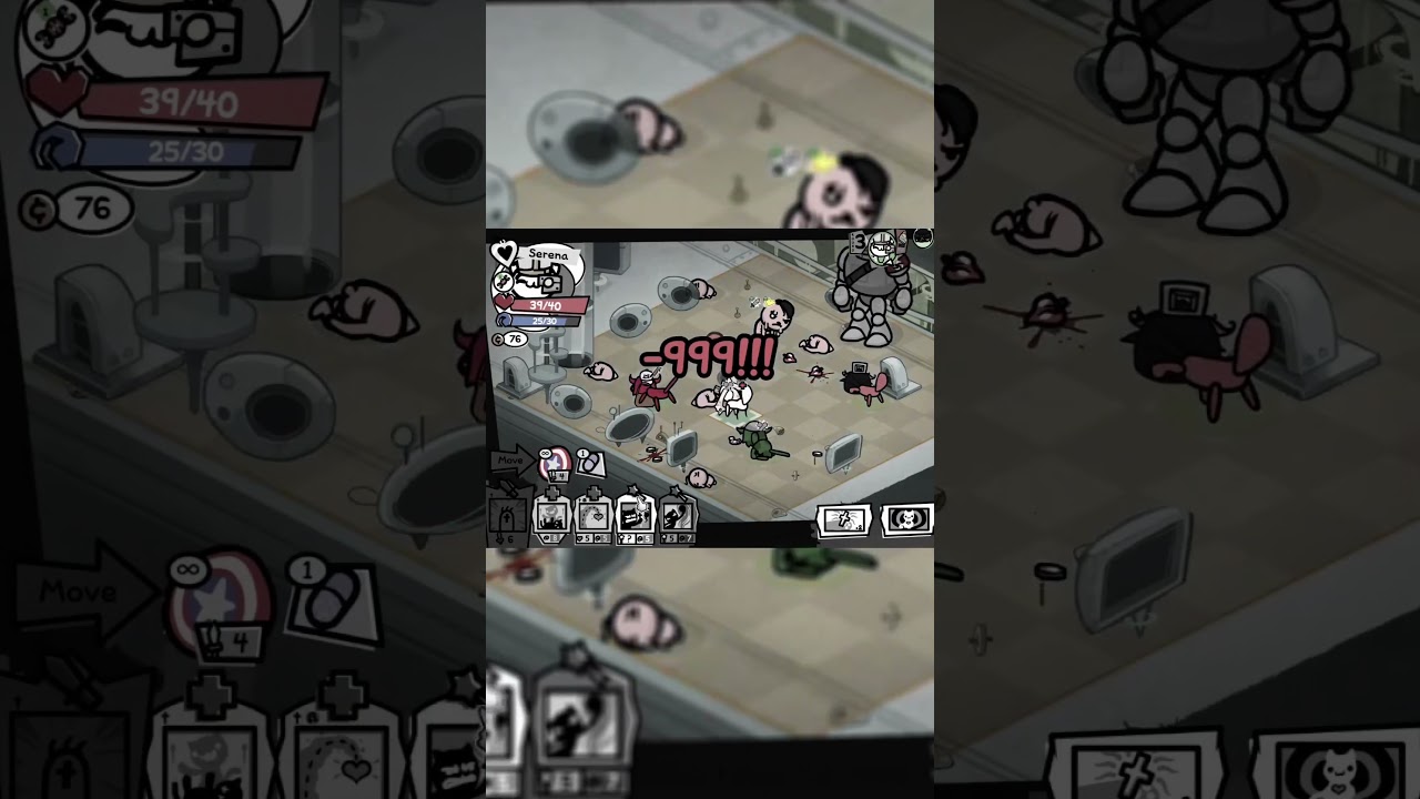 Mewgenics Hitler II boss instakill with Rebuke cleric ability