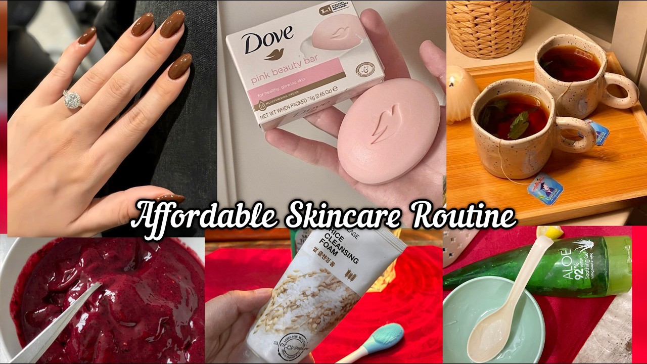 Affordable Skincare for acne prone skin 👀