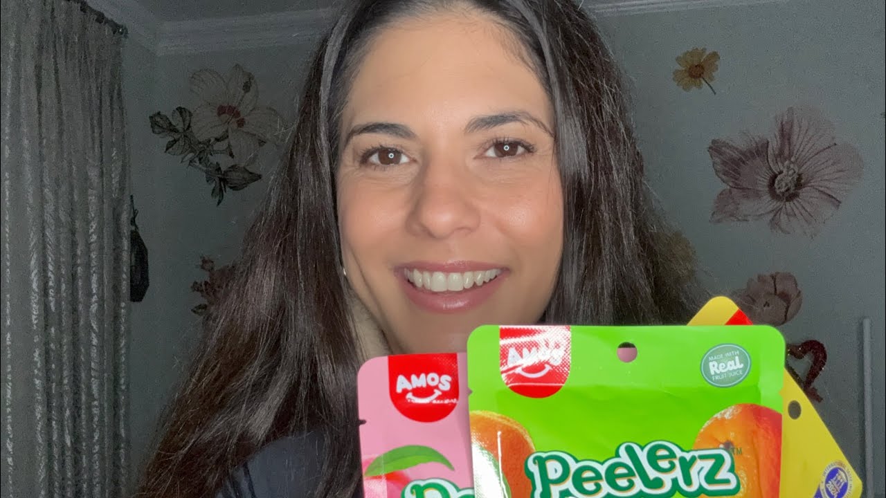 ASMR: Peelerz eating video and review (whisper)