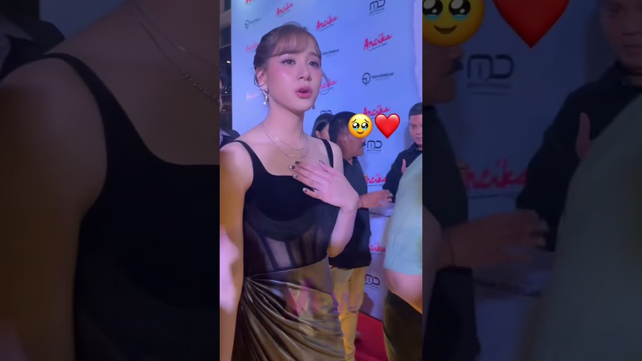 Pesona Zee dan Arbani di Red Carpet Premier Ancika #shorts