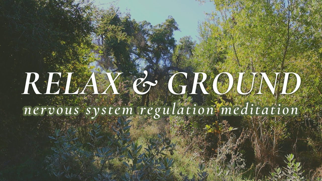 Relaxing & Grounding Guided Breathwork Meditation with Toning | Nervous System Regulation Practice