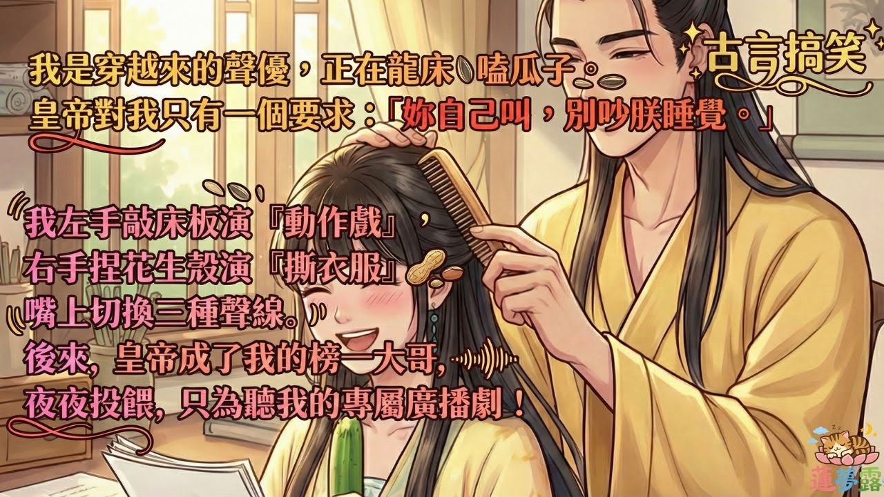 我在龍床嗑瓜子，為了掩飾皇上不行，全後宮都被我帶成了影后 