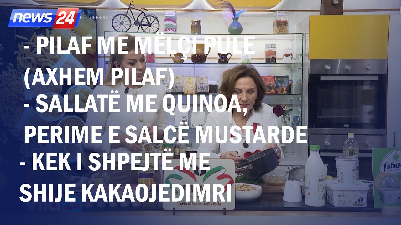 Pilaf me mëlçi pule 🍛🍗  / Sallatë me quinoa.. 🥗✨  / Kek i shpejtë .. 🍫🎂  (Receta nga znj.Katerina)
