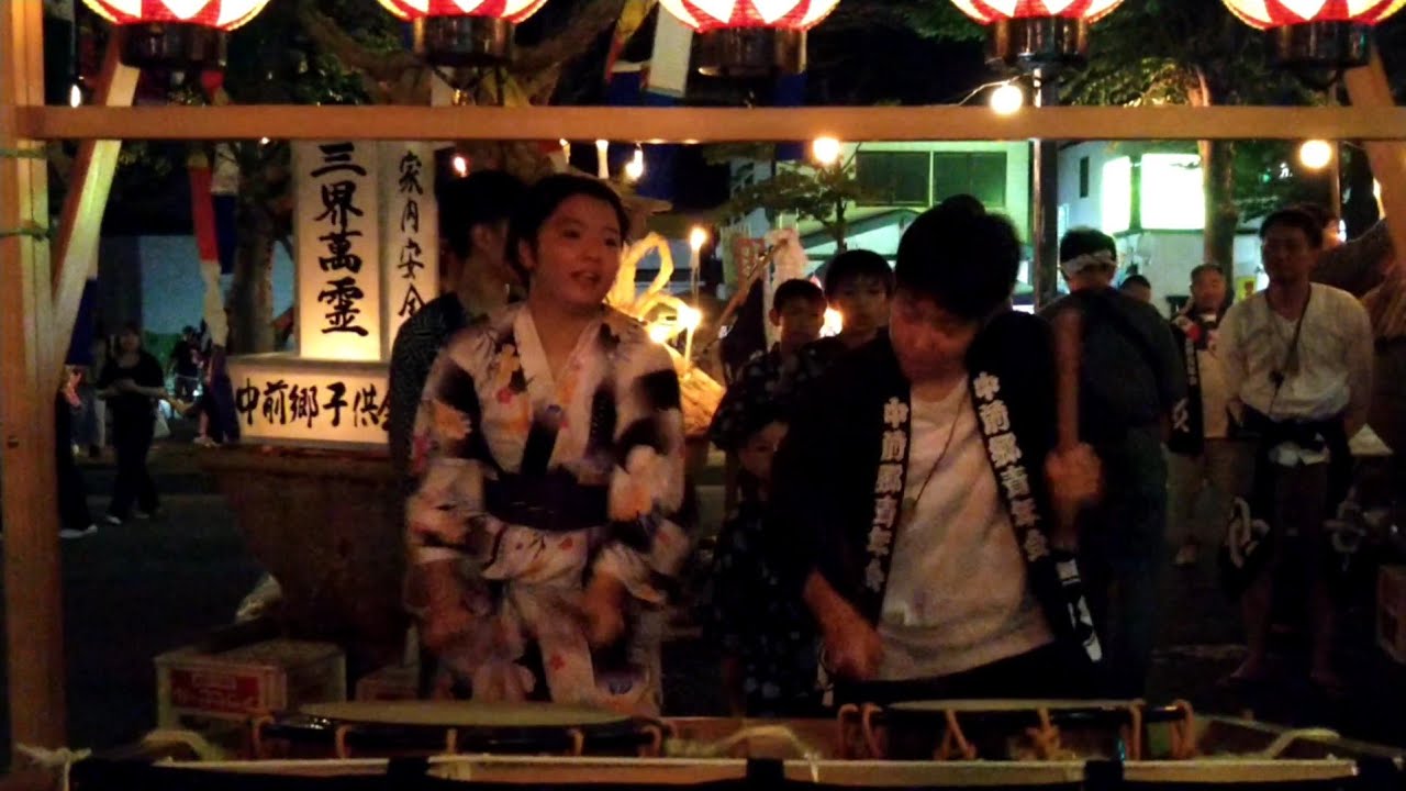 2025・8月15日・秋田県横手市・サイサイ囃子・送り盆・盆踊り・横手音頭・横手の送り盆まつり