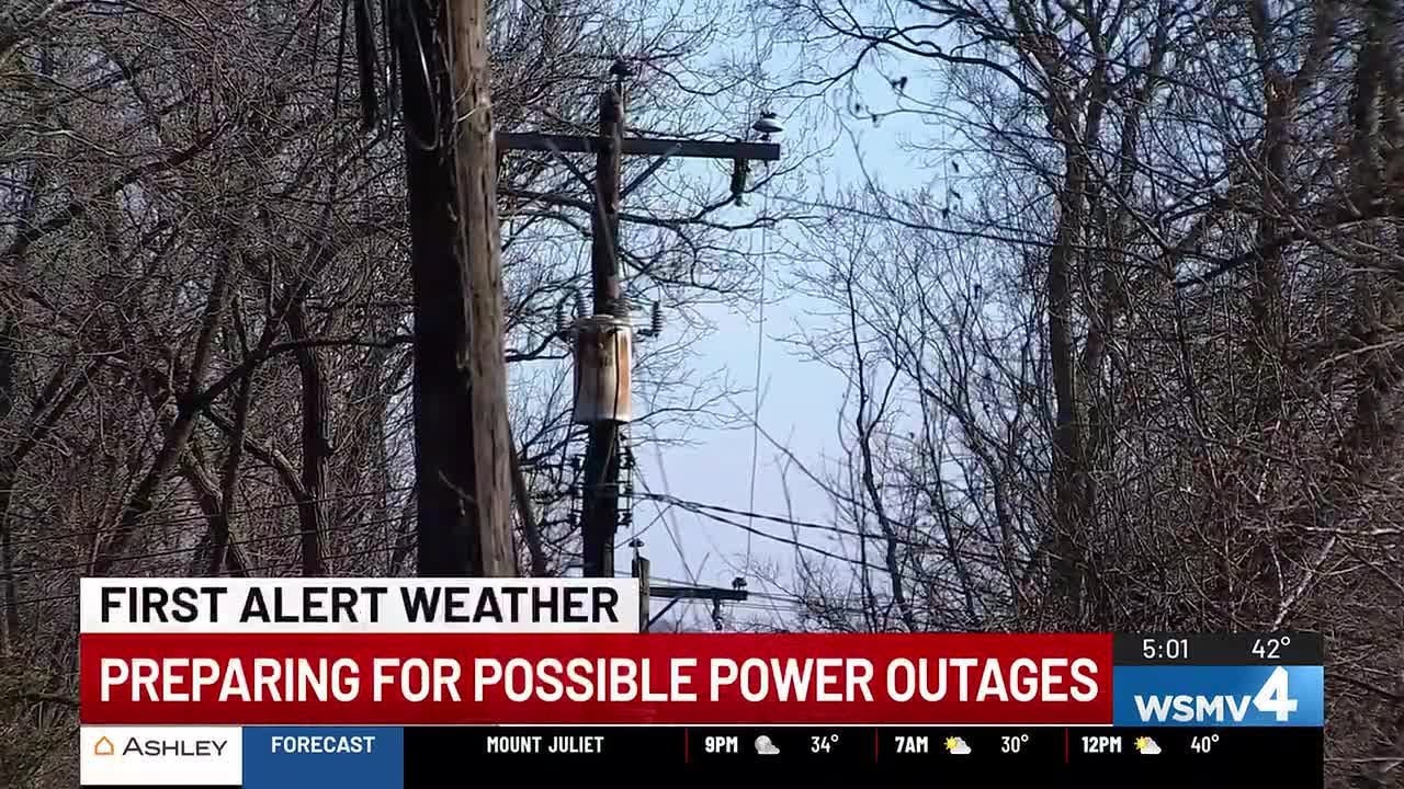 Nashville Electric Service prepares for winter storm outages