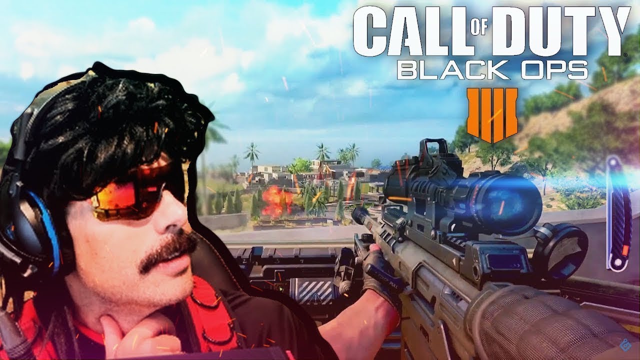 Dr Disrespect Reacts To Blackout Battle Royale Trailer! (black ops 4 beta)