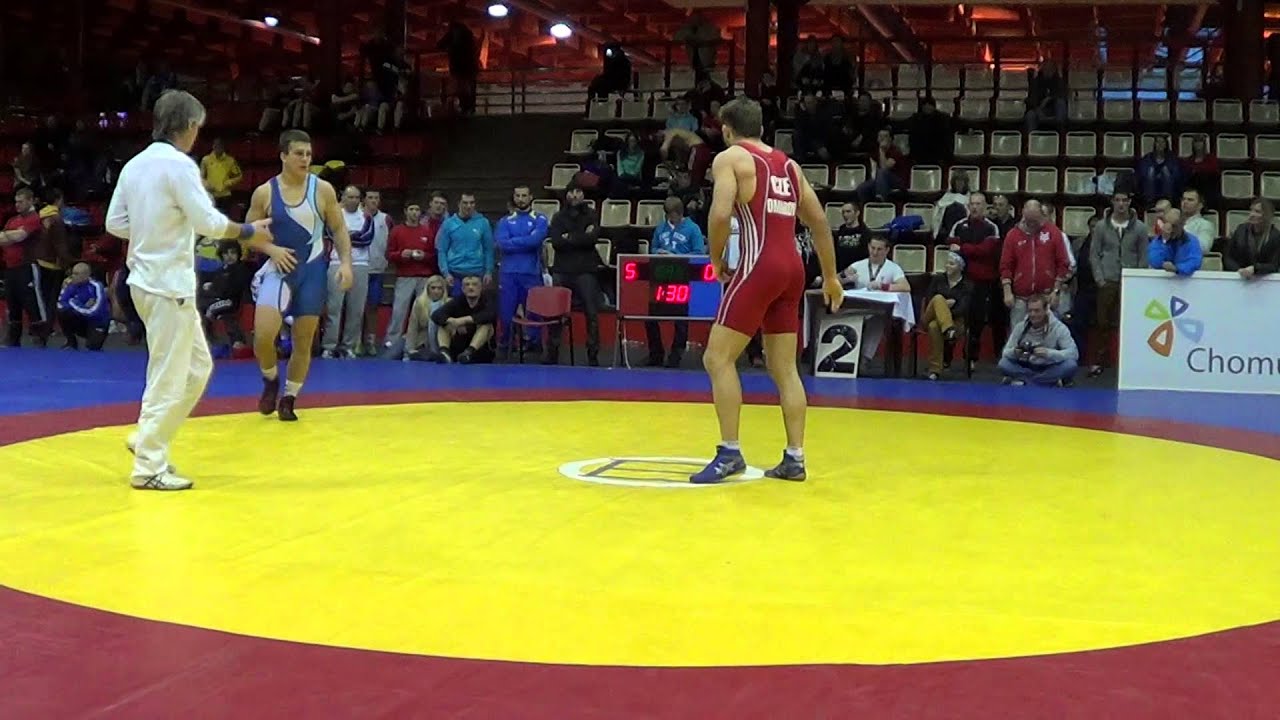 MČR v zápase řecko - římském, Chomutov, 1. 3. 2014 - finále 98 kg