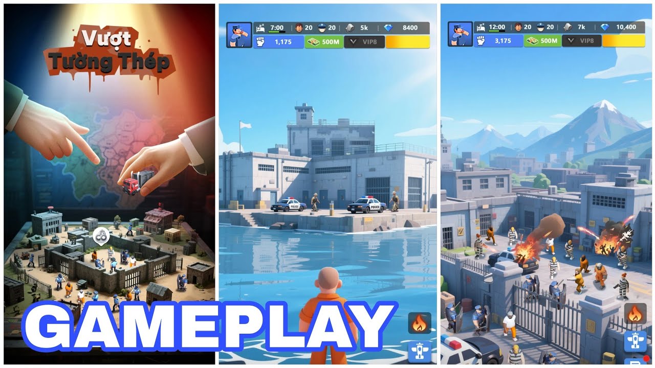 Lands Of Jail - Vượt Tường Thép Gameplay - Android iOS 