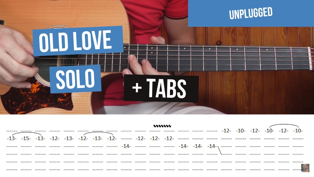 Eric Clapton / Old Love - Solo / Tuto + Tab
