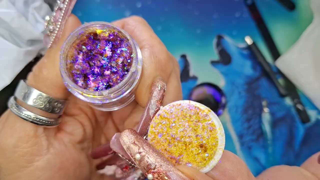 Haul TEMU :nail art,super déco 🌞🐺