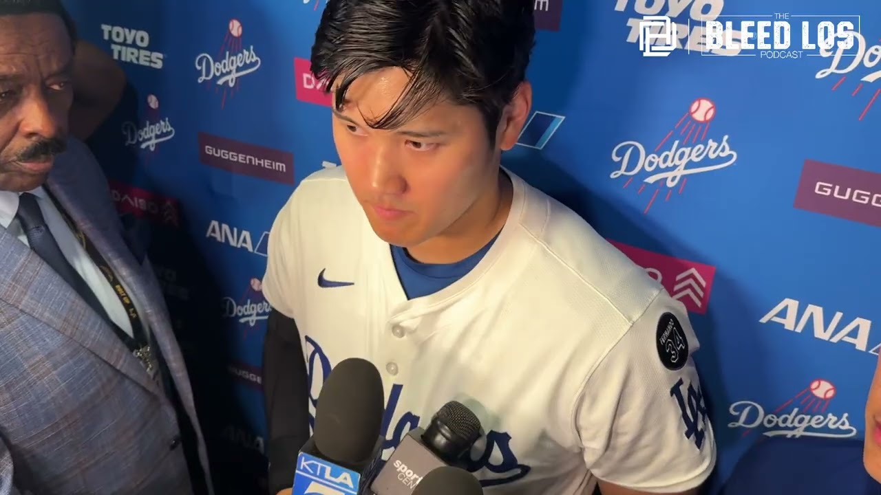 Shohei Ohtani Reflects on Emotional Mound Return “Grateful to Be Back” | Dodger Postgame 大谷翔平、試合後に語る