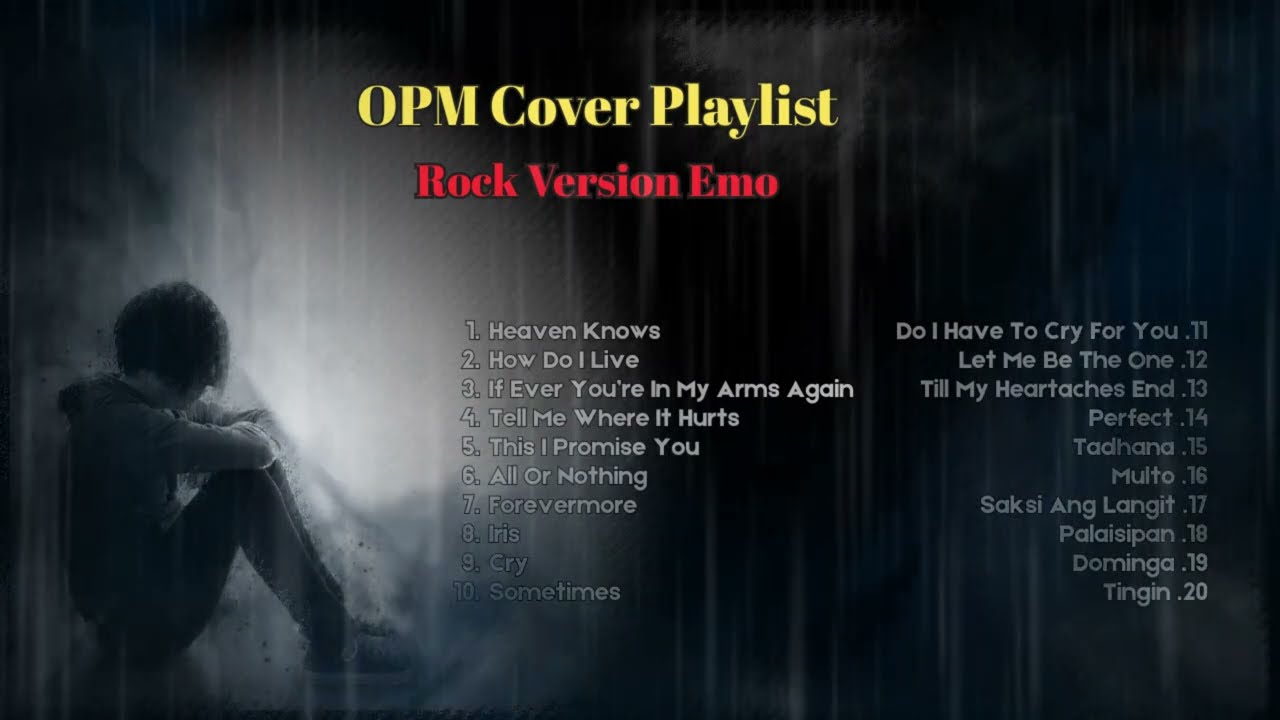 OPM Cover Playlist Rock Version Emo 2026