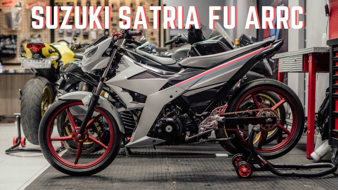 RS27 MOTOSHOP- MODIFIKASI SUZUKI SATRIA FU 150 ALA ALA ARRC !!!