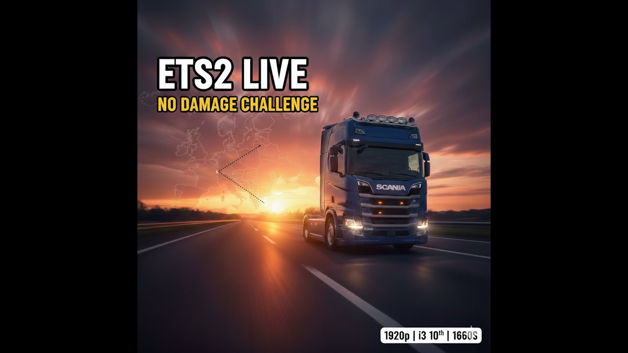 ETS2 Long Haul Live: Delhi to Europe Challenge! 🚛