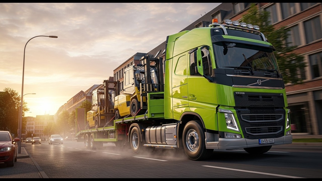 Forklift delivery to Bremen
