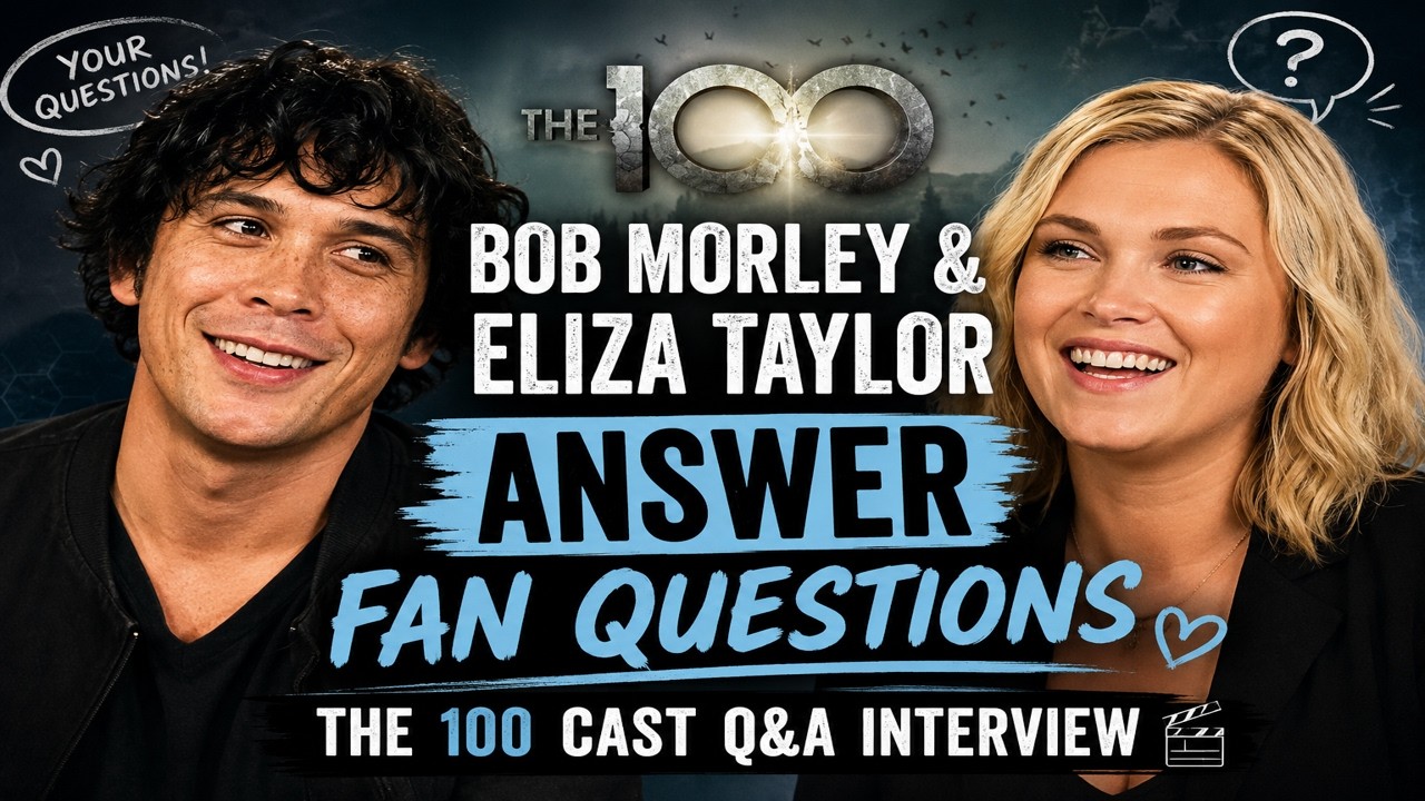 The 100 Bob Morley And Eliza Taylor Entertainment Weekly Comic Con 2018 Interview
