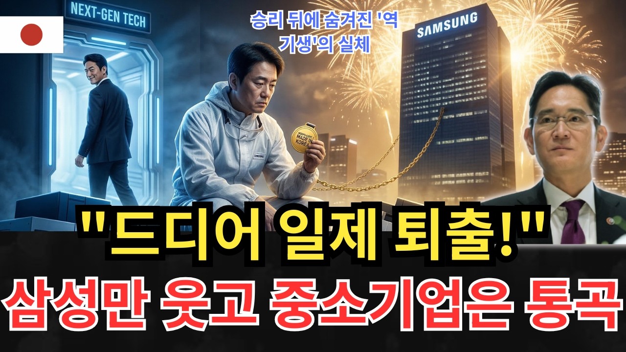 일본의 굴욕! 삼성전자 앞으로 일제는 없다 폭탄 선언    부품 독립의 완성