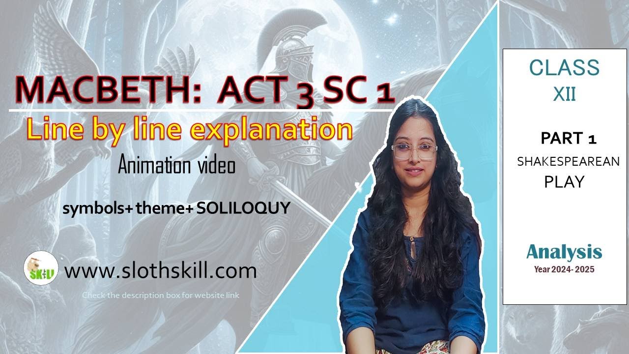 Macbeth Act 3 Scene 1 translation | PART 1| line by line explanation | ISC 2024|