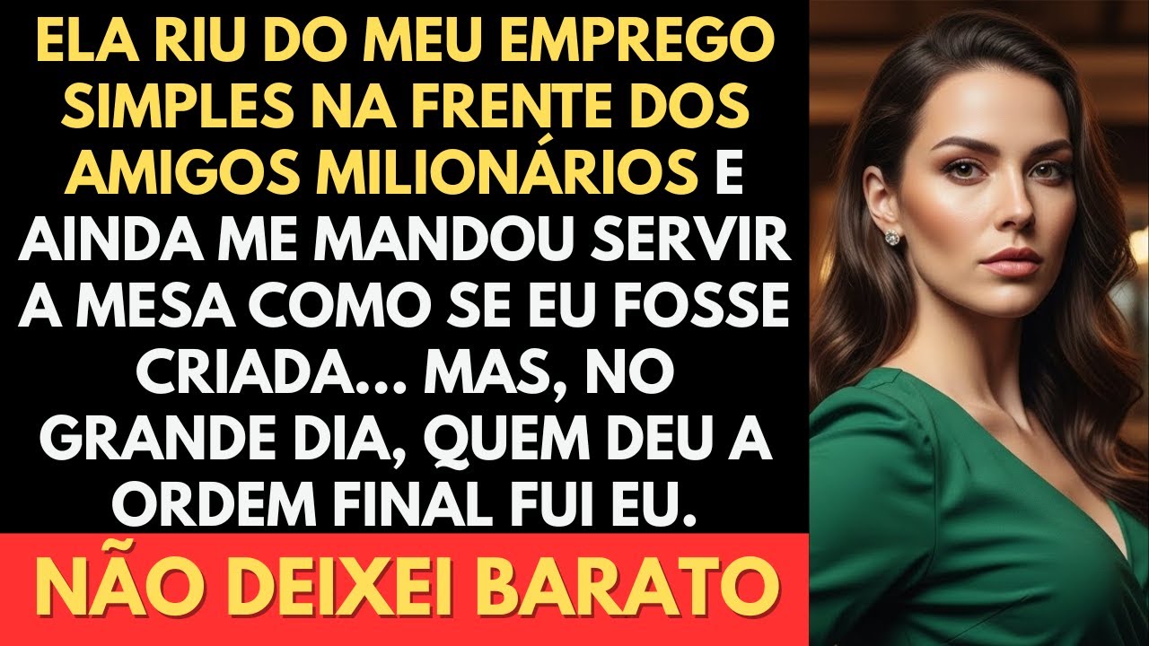 Meu Noivo Debochou Do Meu Trabalho Na Frente Dos Seus Amigos E Me Tratou Como Empregada — Então Eu…