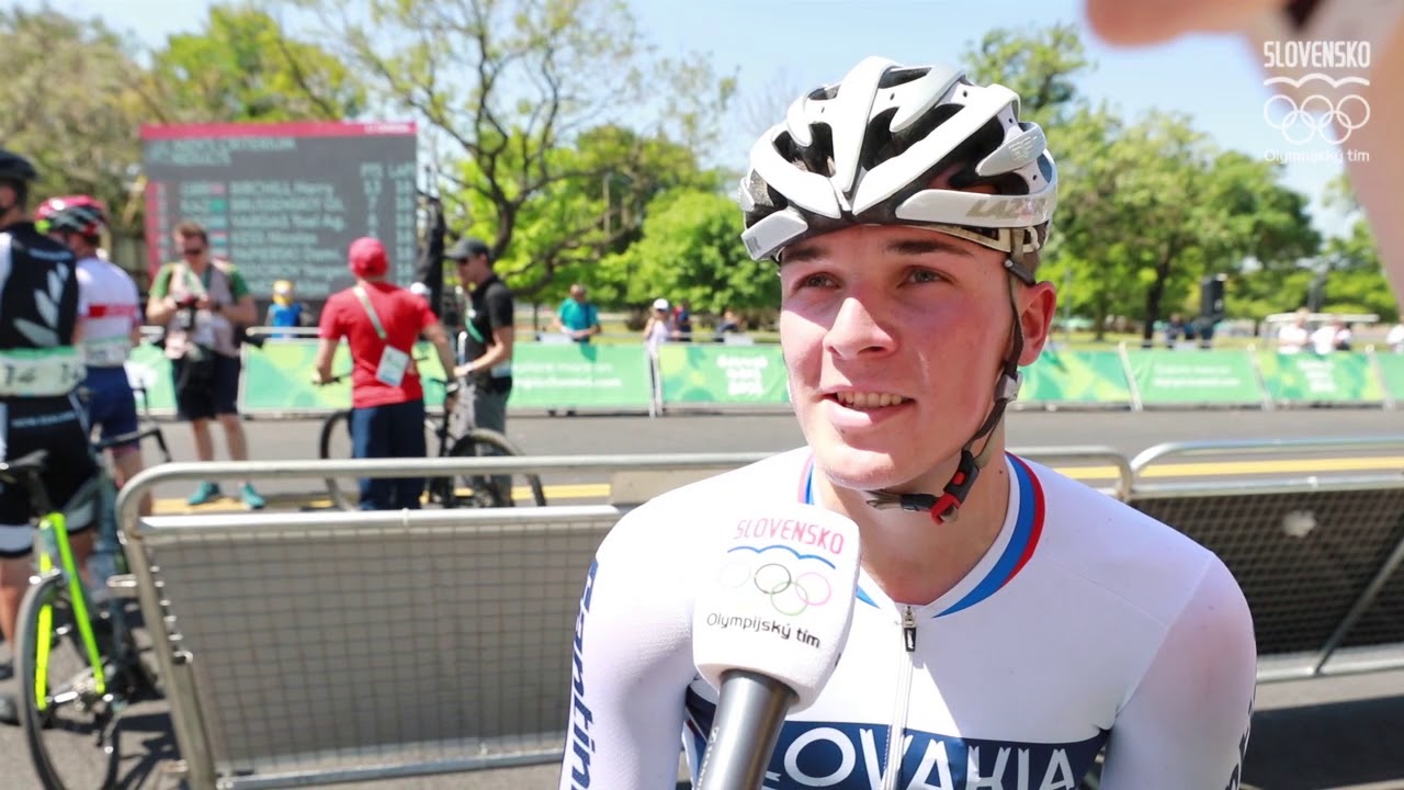 OHM- Cyklista Lukáš Kubiš hodnotí poslednú disciplínu- kritérium