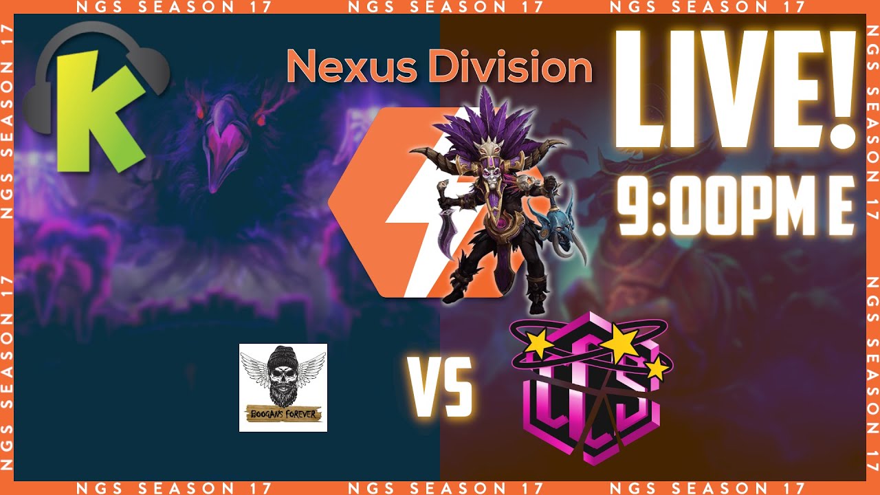 LIVE | Boogans Forever vs Can't Connect Stuns | NGS Nexus Division S17 | Bo3