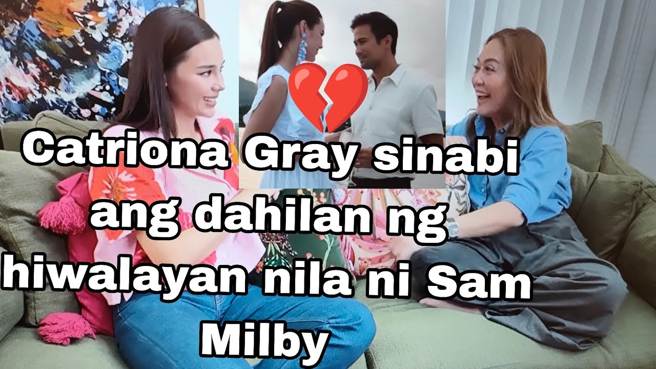 Катриона Грей раскрыла причину своего расставания с Сэмом Милби.