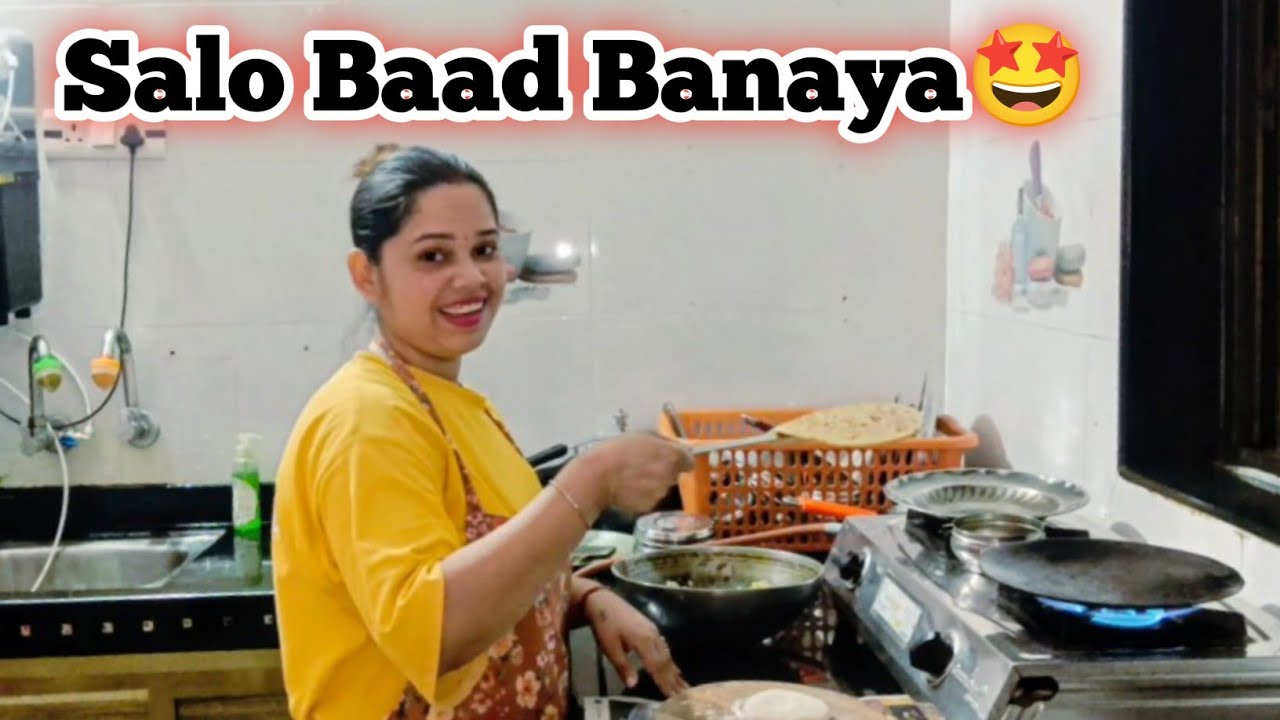 Salo Baad Khaye Aalu Parathe😋@HoshiyarNandini 