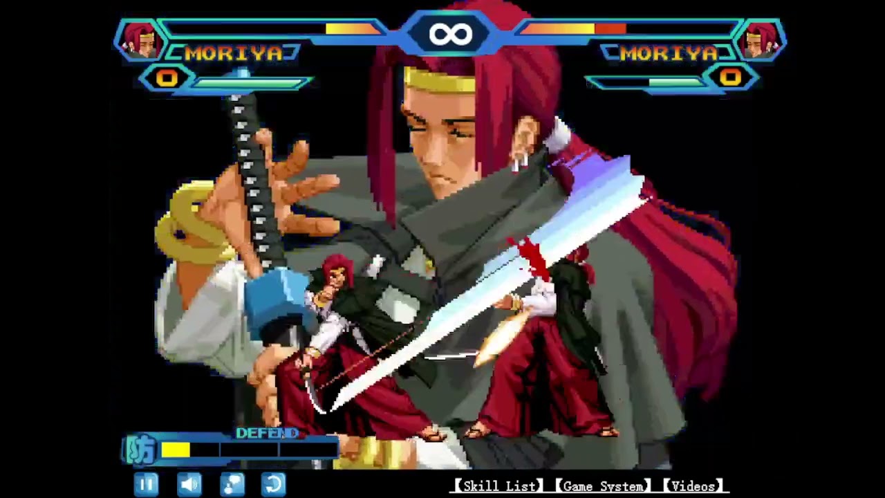 King Of Fighters Wing V1.2: Moriya Vs Moriya Mirror Match