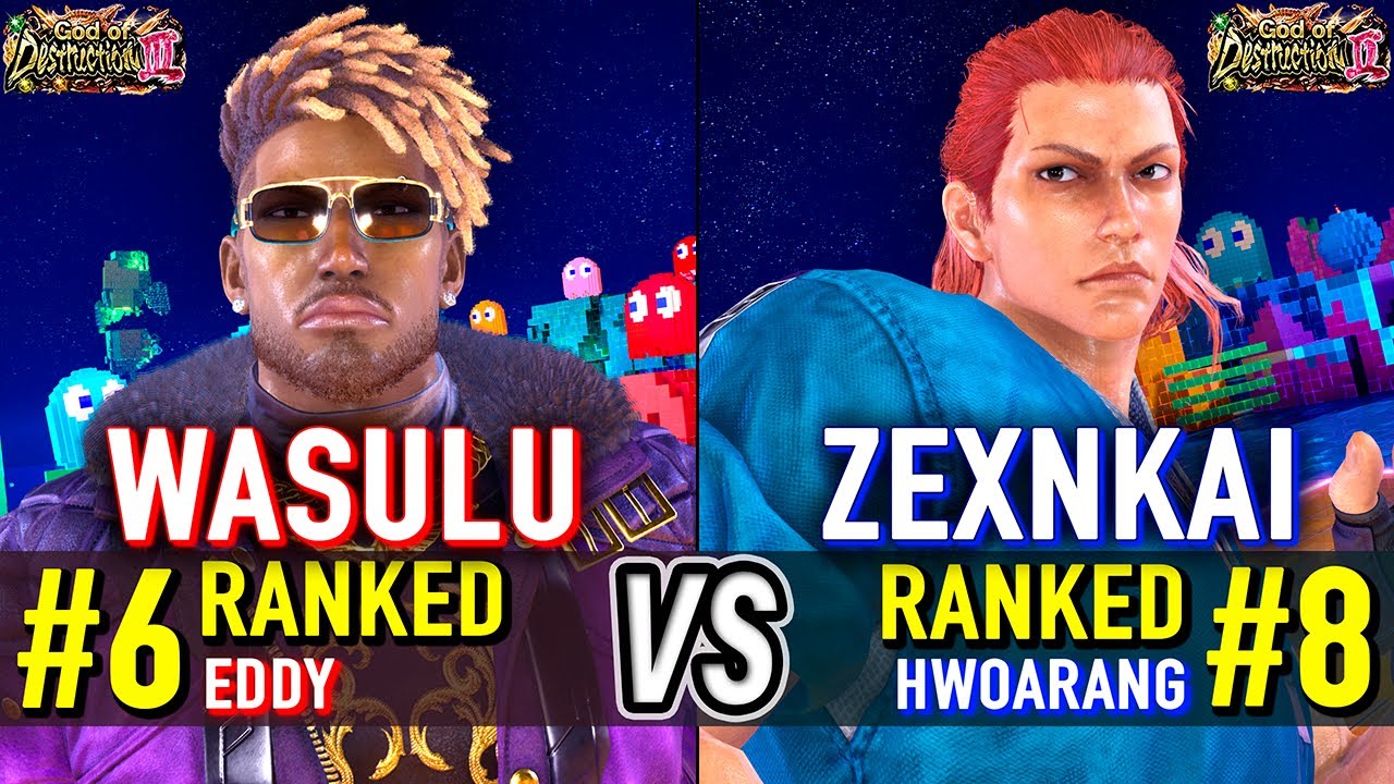 T8 🔥 WASULU (#6 Ranked Eddy) vs ZEXNKAI (#8 Ranked Hwoarang) 🔥 Tekken 8 High Level Gameplay