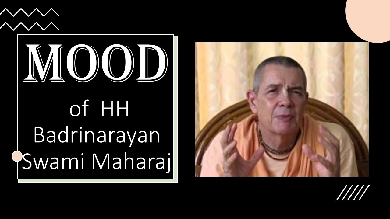 Последнее настроение Его Святейшества Бадринараяна Свами #исккон #вриндаван || Послание будущим п...