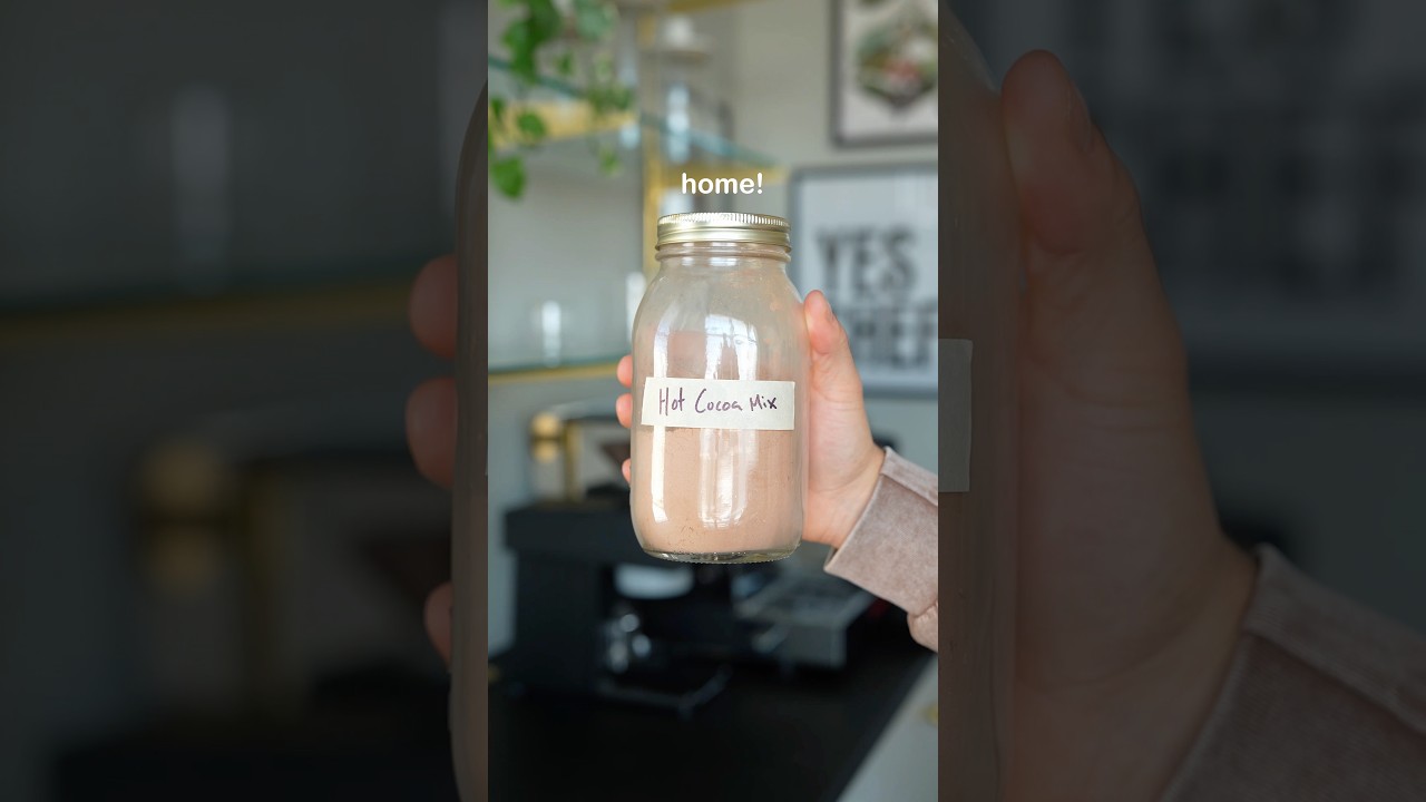 Как приготовить домашнюю смесь для горячего шоколада!